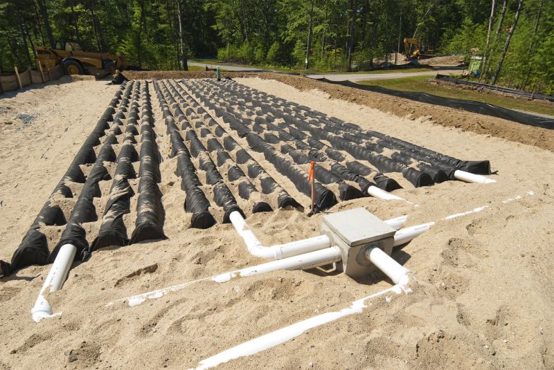 Sewage Field Installation in Austin, TX