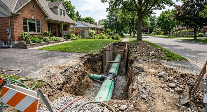 Sewage Line Installation in Austin, TX