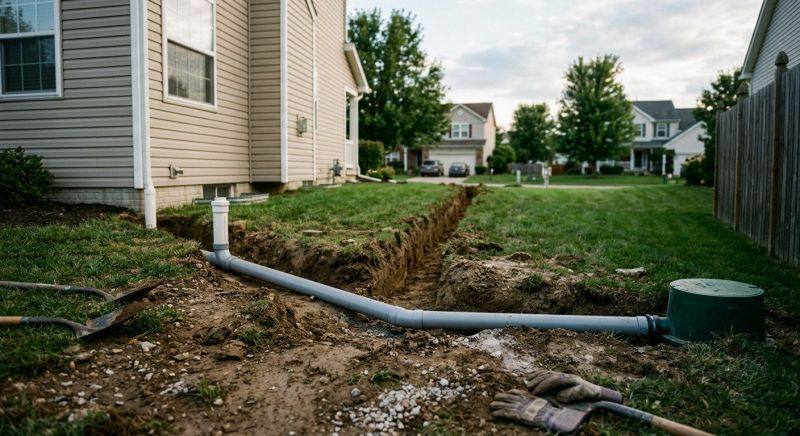 Sewage Line Installation in Columbus, OH